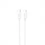 Dudao L4C καλώδιο USB-C σε USB-C 1,2m λευκό