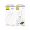 Dudao L4C καλώδιο USB-C σε USB-C 2m λευκό