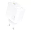 Dudao A28C τροφοδοτικό GaN 45W με καλώδιο USB-C - λευκό