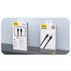 Dudao L9C USB-C σε USB-C 1m Μαύρο Καλώδιο φόρτισης και δεδομένων
