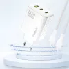 Dudao A29 65W GaN 2x USB-C + 1x USB-A Φορτιστής - Λευκό