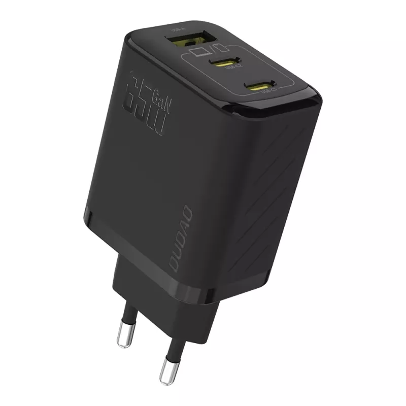 Dudao A29C 65W GaN USB-C Φορτιστής με Καλώδιο USB-C - Μαύρο