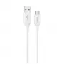 Dudao L2S USB-A σε USB-C 30W 1m Λευκό Καλώδιο φόρτισης και δεδομένων