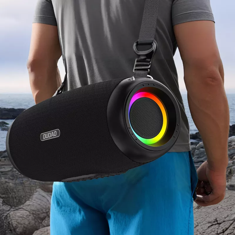 Dudao Y21Pro Ασύρματο Ηχείο RGB LED Bluetooth 5.3 - Μαύρο