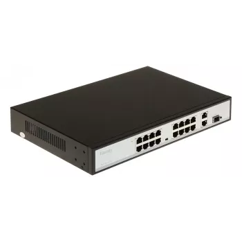 POE LANG TC-P3S019 16-Port PoE+ Gigabit Managed Switch με 2 SFP Uplink, 250W, Rackmount