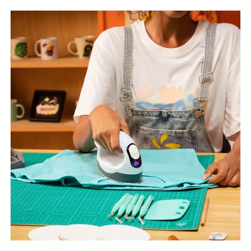 LOKLIK ImPress Mini 3 Mini Heat Press - παστέλ μπλε