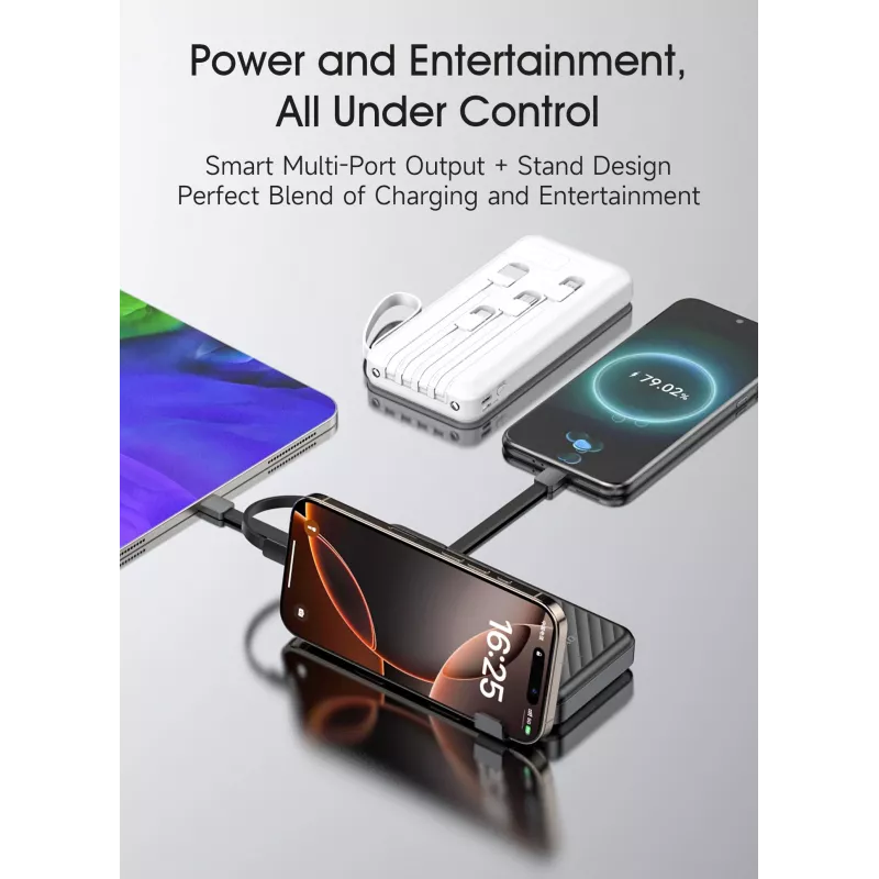 Dudao K11 Pro 20000 mAh Power Bank Μαύρο