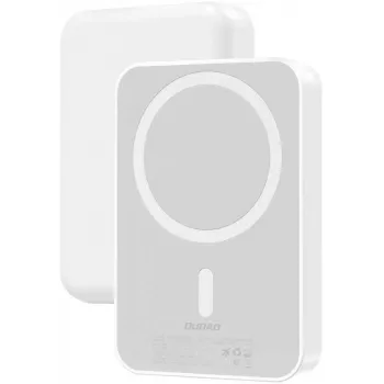 Dudao K26 10000mAh 20W USB-A / USB-C / MagSafe Powerbank Λευκό