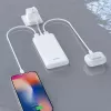 Powerbank Dudao K10Pro 2.4A 20000mAh 2 x USB-A - Λευκό