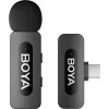 BOYA BY-V10 V2.0 ασύρματο μικρόφωνο 2,4 GHz - μαύρο