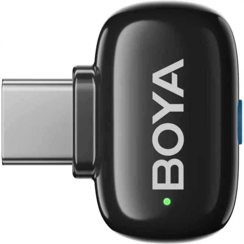BOYA mini 2-02 Ασύρματο Σύστημα Μικροφώνου 2,4 GHz USB-C - Μαύρο
