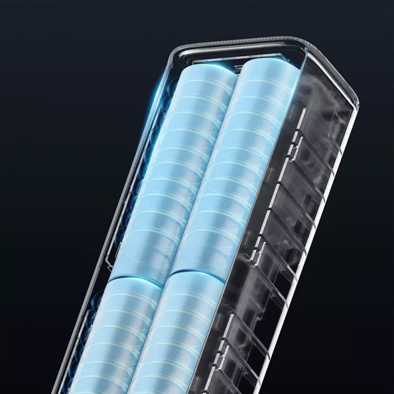 CUKTECH CKPB100PGLBL 150W 10000mAh Power Bank USB-C USB-A Μαύρο