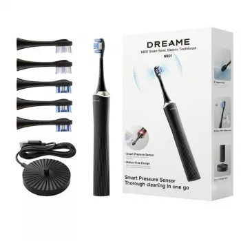 Dreame NB01 Ηχητική Οδοντόβουρτσα, Σετ, Μαύρο (NB01)