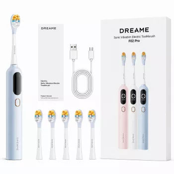 Dreame F02 Pro Ηχητική Οδοντόβουρτσα, Σετ, Μπλε