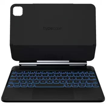 Typecase Edge Keyboard Case για iPad Air 11 M2 2024 / M3 2025 / M4 2026, Carbon Fiber, Μαύρο