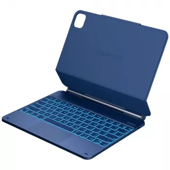 Typecase Edge Keyboard Case για iPad Air 13 M2 2024 / M3 2025 / M4 2026, Μπλε του Ειρηνικού