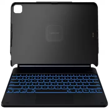 Typecase Edge + Θήκη πληκτρολογίου για iPad Air 13 M2 2024 / M3 2025 / M4 2026, Μαύρο