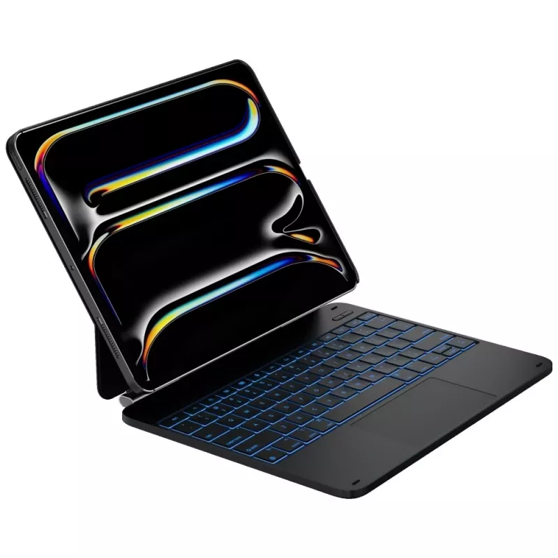Typecase Edge + Θήκη πληκτρολογίου για iPad Pro 13 2024/2025 Μαύρο