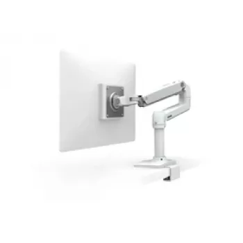 Ergotron LX Βάση γραφείου για οθόνη LCD - λευκή - τεχνολογία Constant Force - σφιγκτήρας C και πέρασμα - έως 32 inch