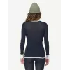 Devold Wool Mesh 190 Shirt Γυναικείο Base Layer - Ink/Offwhite, Μέγεθος M