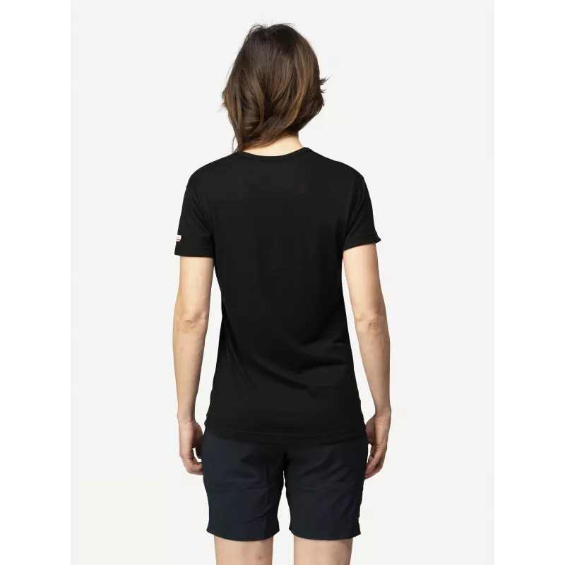 Devold Breeze Plus Merino 200 Γυναικείο Active T-Shirt - Μαύρο, Μέγεθος S