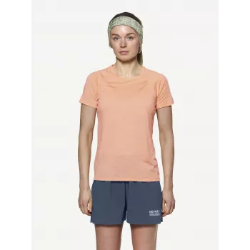Devold Endurance Merino 130 Tee Γυναικείο Baselayer T-Shirt - Sunrise, Μέγεθος M