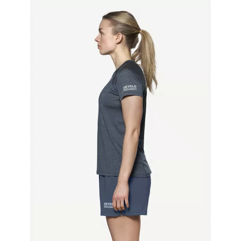 Devold Endurance Merino 130 Tee Γυναικείο Θερμικό Μπλουζάκι - Night, Μέγεθος M