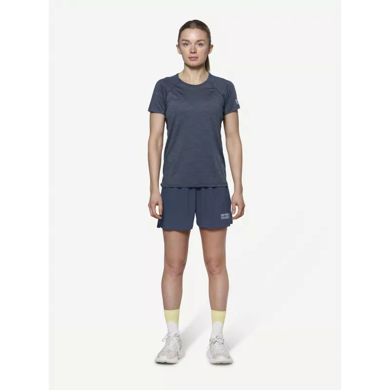 Devold Endurance Merino 130 Tee Γυναικείο Θερμικό Μπλουζάκι - Night, Μέγεθος M