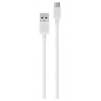 Samsung Καλώδιο Φόρτισης/Δεδομένων - USB-A σε USB-C - 1,2 m - Λευκό (Bulk)