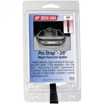 OP/TECH Pro Strap - λουρί μεταφοράς - μαύρο