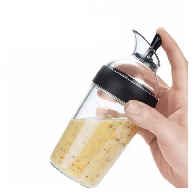 OXO Good Grips σέικερ για σάλτσα σαλάτας 236ml μαύρο