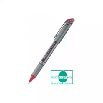 Pentel BL27-BX υγρό στυλό gel - ασημί - κόκκινο - 0,7 mm - 0,35 mm - μεταλλικό περίβλημα - ανασυρόμενο