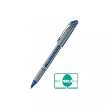Pentel BL27 EnerGel υγρό στυλό gel - ασημί - μπλε - μέταλλο - 0,7 mm - 0,35 mm