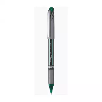 Pentel EnerGel-X ανασυρόμενο στυλό gel - πράσινο μελάνι - μύτη 0.5 mm - γραμμή 0.25 mm - γκρι σώμα