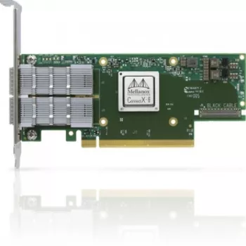 Mellanox NVIDIA ConnectX-6 VPI MCX653106A-HDAT-SP Κάρτα Προσαρμογέα Δικτύου - HDR IB (200 Gb/s) και 200GbE Dual-Port QSFP56 PCIe 4.0 x16 Tall Bracket