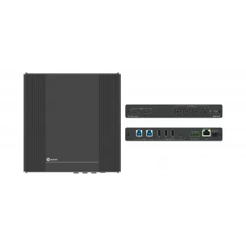 Kramer Electronics SWT3-41-U 4x1 USB 3.2 Host PoE-Acceptor Managed Switcher με 4 συσκευές - 10 Gbps - Power over Ethernet