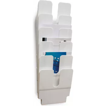 DURABLE FLEXIPLUS 6 Βάση φυλλαδίων A4 κάθετη διαφανής 1700008011