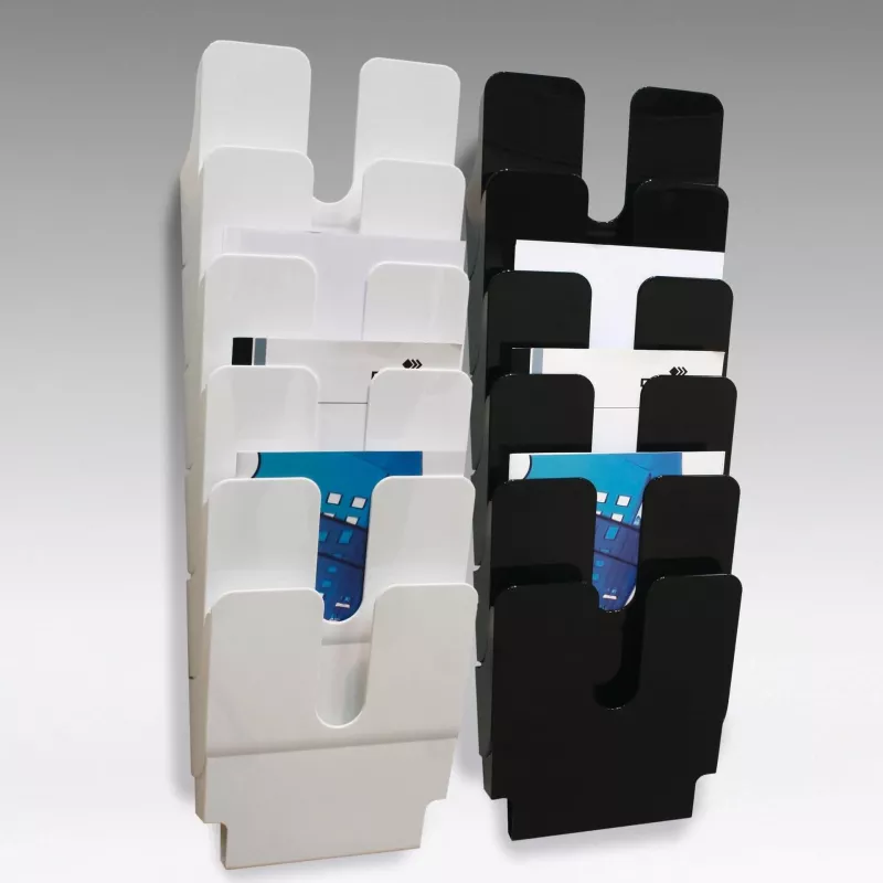 DURABLE FLEXIPLUS 6 Βάση φυλλαδίων A4 κάθετη διαφανής 1700008011