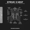 Silva Strive 5 Vest Γιλέκο τρεξίματος - Μαύρο Μέγεθος L