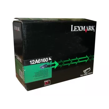 Lexmark Μαύρο γνήσιο ανακατασκευασμένο τόνερ (12A6160)