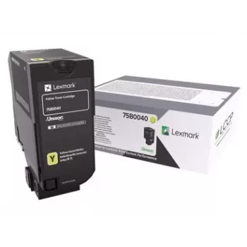 Lexmark Κίτρινο Γνήσιο Τόνερ για Lexmark CS727de