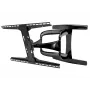 Peerless AV Designer Series SUA771PU Αρθρωτή επιτοίχια βάση για οθόνες 42-90 ιντσών, Μαύρο