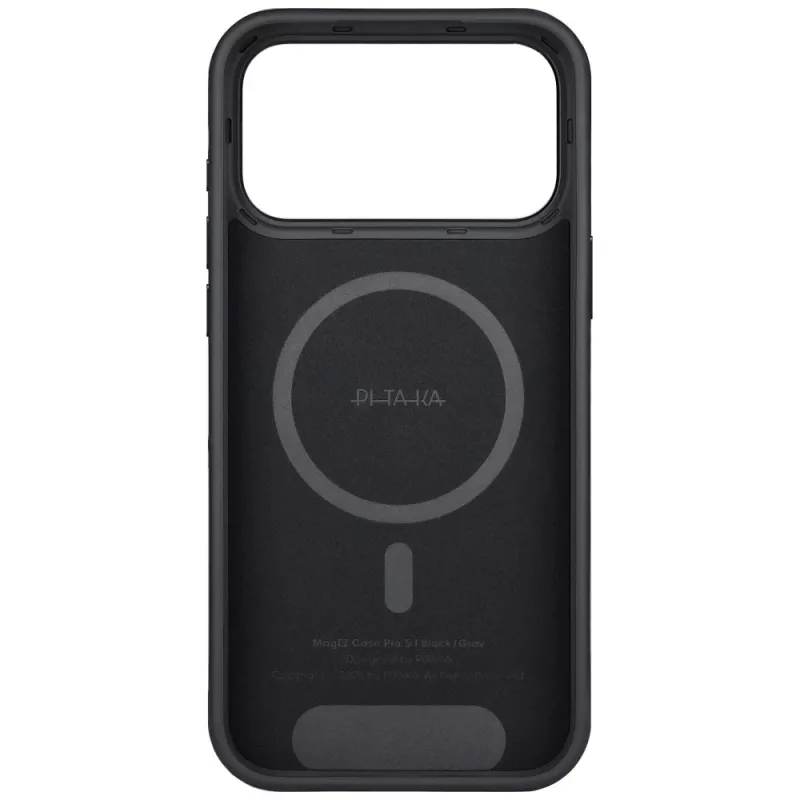PITAKA Aramid UltraGuard MagSafe Θήκη για iPhone 17 Pro Max Μαύρο/Γκρι