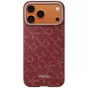 PITAKA Ultra-Slim Monogram MagSafe Θήκη για Apple iPhone 17 Pro, Gold Red