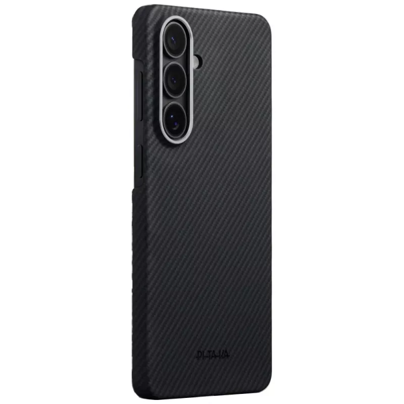 PITAKA Edge Case MagSafe για Samsung Galaxy S26, Αραμιδική Ίνα, Μαύρο/Γκρι