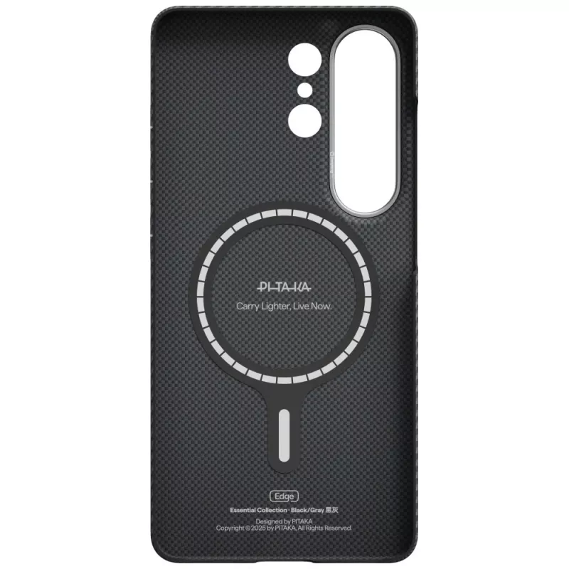 PITAKA Edge Case MagSafe για Samsung Galaxy S26 Ultra Μαύρο-Γκρι