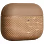 PITAKA Θήκη Αραμιδικής Ίνας για AirPods Pro 3, Golden Glint