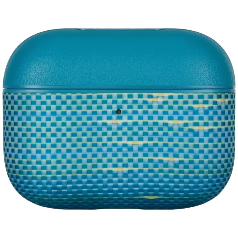 PITAKA Θήκη Αραμιδικής Ίνας για AirPods Pro 3, Lucid Blue