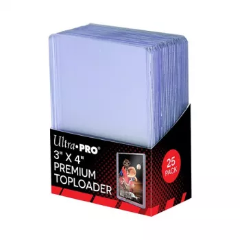 Ultra PRO TCG Card Toploader Άκαμπτο Πλαστικό Premium 77x100mm 25-Πακέτο