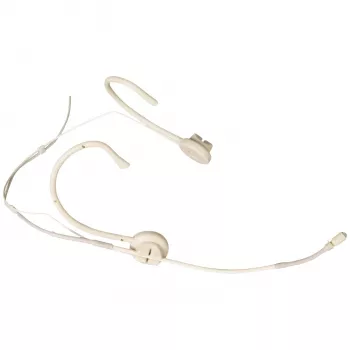Kindermann MU-55HNS-3M Μικρόφωνο Κεφαλής - Μαύρο, Καλώδιο 3m, ομνι-κατευθυντικό, Ηλεκτρετικό-Πυκνωτικό